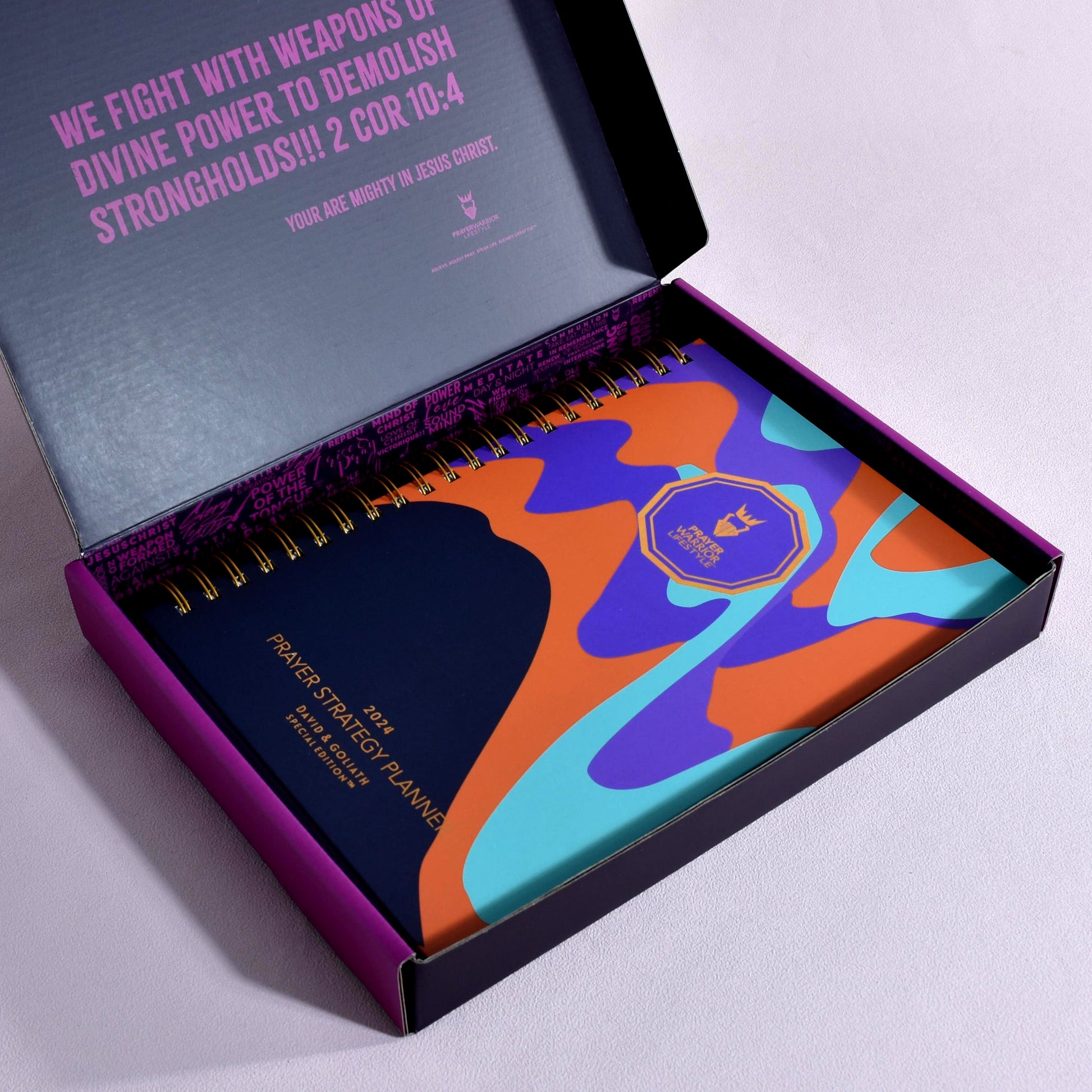 Prayer Strategy Planner and Branded gift box img